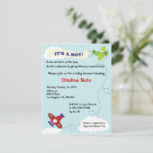 飛行機の到着 招待状 (スタンド正面)