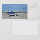 飛行機の名刺 名刺 (正面/裏面)