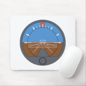飛行機の姿勢表示 マウスパッド (マウス)