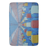 飛行機の座席（Gregorio Undurraga著） バスマット (正面縦)