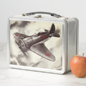 飛行機の弁当箱 メタルランチボックス (インサイチュ)