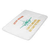 飛行機の整備士は飛行機を直せるが直せない バスマット (アングル)