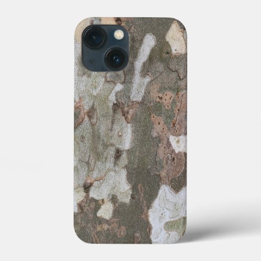 飛行機の木のカモフラージュは、樹皮のパターンを見るケース – メイト Case-Mate iPhoneケース (裏面)