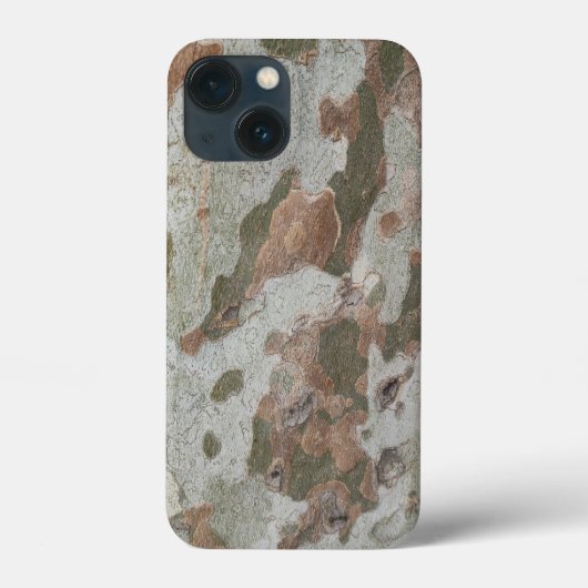 飛行機の木のカモフラージュは、樹皮のパターンを見るケース – メイト Case-Mate iPhoneケース (裏面)