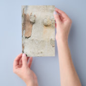 飛行機の木カモフラージュは樹皮のパターンを見る チラシ (ハンドル)