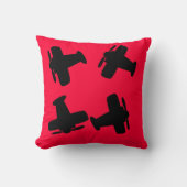 飛行機の枕 クッション (正面)