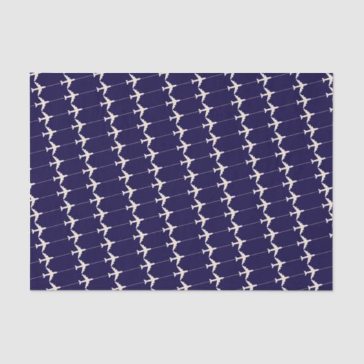 飛行機の模様 薄葉紙 (正面)