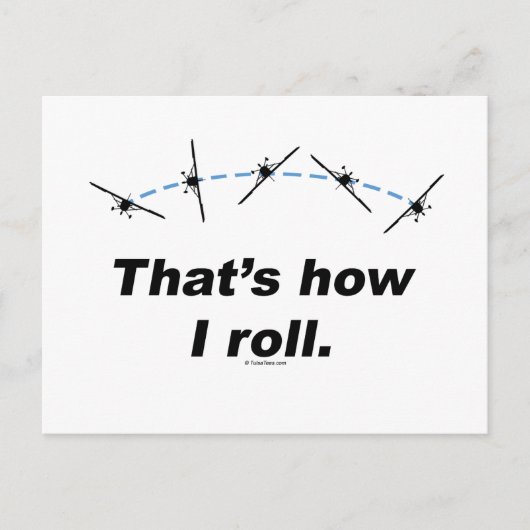 飛行機の私の流儀 ポストカード (正面)