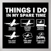 飛行機の空き時間でできること ポスター (正面)