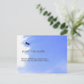 飛行機の空救の目的地 – 最新 案内ポストカード (スタンド正面)