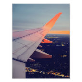 飛行機の窓サンライズ水平航空 フォトプリント (正面)