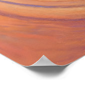 飛行機の窓ランドスケープ – パインターリーパステルスタイル ポスター (角)