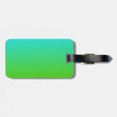 飛行機の荷物のラベル ラゲッジタグ (裏面横)