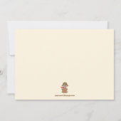 飛行機の誕生日のパーティの招待状 招待状 (裏面)