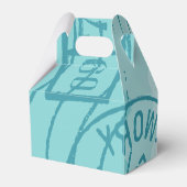 飛行機の赤ちゃんシャワー フェイバーボックス (裏面サイド)