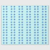 飛行機の雪片の包むこと ラッピングペーパー (フラット)