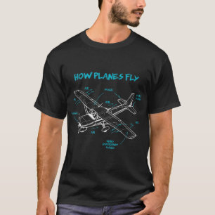 飛行機の飛行おもしろい方法Aviation Gift RC飛行機パイロット Tシャツ