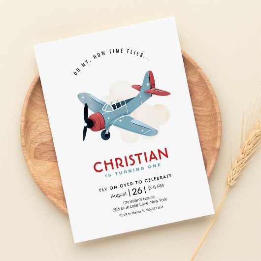 飛行機の飛行時間誕生日 招待状