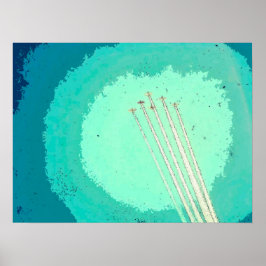 飛行機の飛行 ポスター