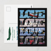 飛行機の飛行,写真のコラージュ,航空,かっこいい ポストカード (正面/裏面)