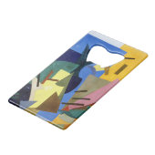 飛行機の飛行、1916年 クレジットカード栓抜き (裏面アングル)