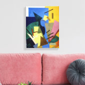 飛行機の飛行， 1916 キャンバスプリント (インサイチュ (リビング))