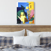 飛行機の飛行， 1916 キャンバスプリント (インサイチュ (寝室))