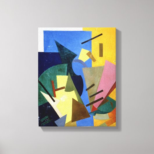 飛行機の飛行， 1916 キャンバスプリント (正面)