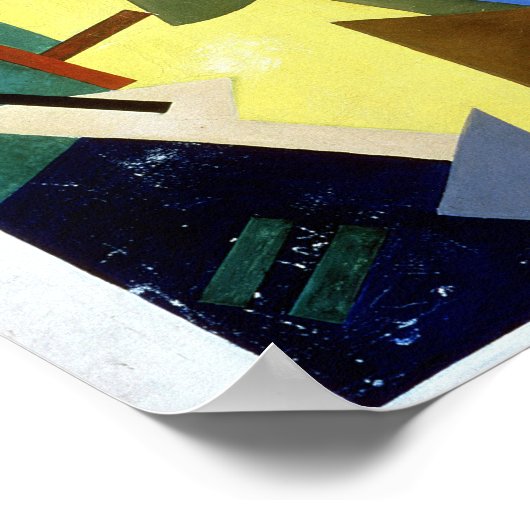 飛行機の飛行, 1916 ポスター (角)