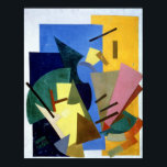 飛行機の飛行， 1916 ポスター<br><div class="desc">飛行機の飛行， 1916 | Olga Vladimirovna Rozanova |美術館所在地：ロシア・サマラ美術館 |アーティストロシアのー |画像収集番号： BAL134914</div>