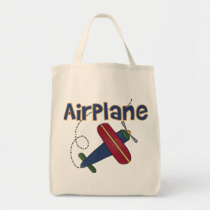 飛行機のTシャツおよびギフト トートバッグ