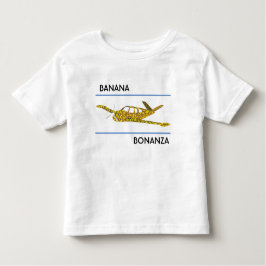 飛行機のTシャツ、Beechcraftの富鉱帯 トドラーTシャツ