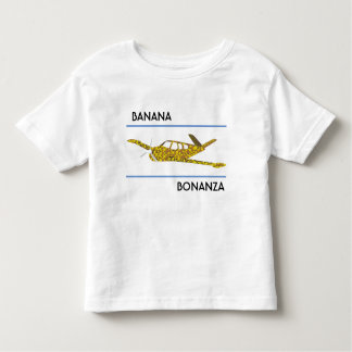 飛行機のTシャツ、Beechcraftの富鉱帯 トドラーTシャツ