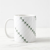 飛行機は彼の名を借りてマグカップ コーヒーマグカップ (左)