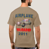 飛行機は-ライトとの… 2011年を再積載しました! Tシャツ (裏面)