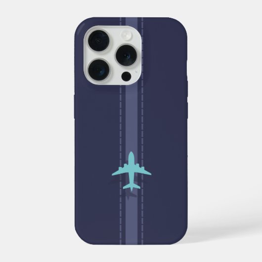 飛行機をテーマにした  iPhoneケース (裏面)