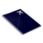 飛行機を一列に乗せて移動点々のあるする ノートブック (右側)