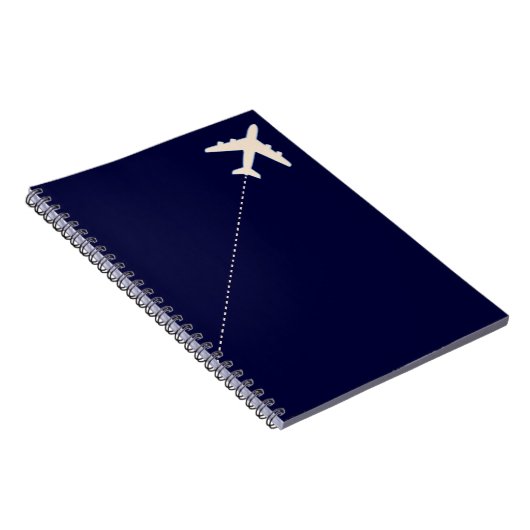 飛行機を一列に乗せて移動点々のあるする ノートブック (右側)