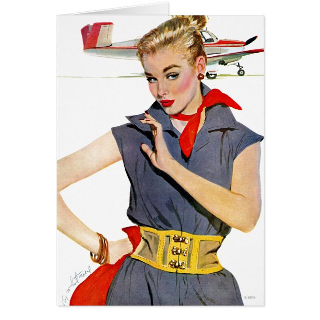 飛行機を盗んだ女の子 (正面)