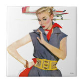 飛行機を盗んだ女の子 タイル (正面)