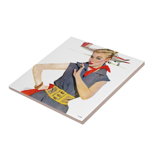 飛行機を盗んだ女の子 タイル (側面)