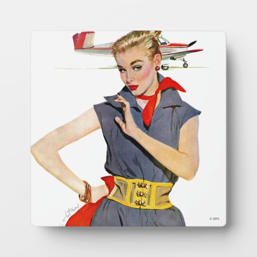 飛行機を盗んだ女の子 フォトプラーク (正面)
