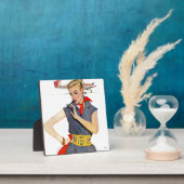 飛行機を盗んだ女の子 フォトプラーク (インサイチュ)