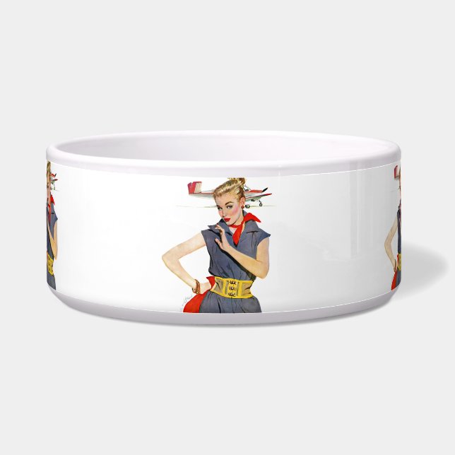 飛行機を盗んだ女の子 ボウル (正面)