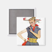 飛行機を盗んだ少女 マグネット (正面/裏面)