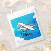 飛行機アップシェリン フェイバーバッグ (クリップ留めされた状態)