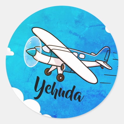 飛行機アップシャーリンシール ラウンドシール (正面)