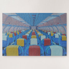 飛行機インテリア(by Gregorio Undurraga) ジグソーパズル