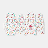 飛行機キッズ1st誕生日パーティータイムフライ フェイバーボックス (折り畳みなし)