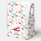 飛行機キッズ1st誕生日パーティータイムフライ フェイバーボックス (オープン)